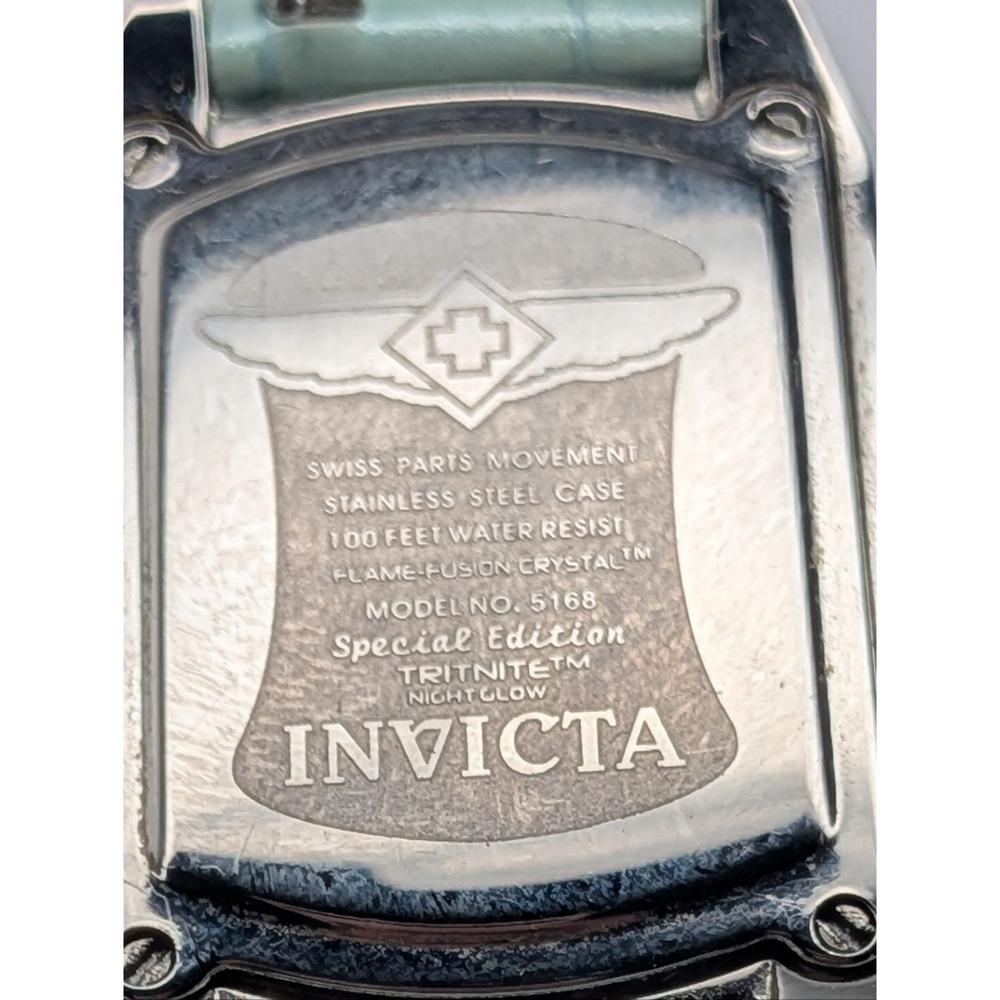 Invicta Watch Special Edition Gift Set Tritnite Night Glow Interchangeable Bands - Picture 5 of 13